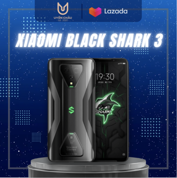 Điện thoại Black shark 3 trắng . Đẹp keng . 2sim.