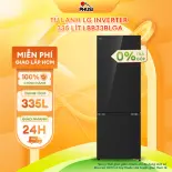 Trả góp 0% Tủ lạnh LG Inverter 335 lít LBB33BLGA - Hàng Chính Hãng - Mới 100%