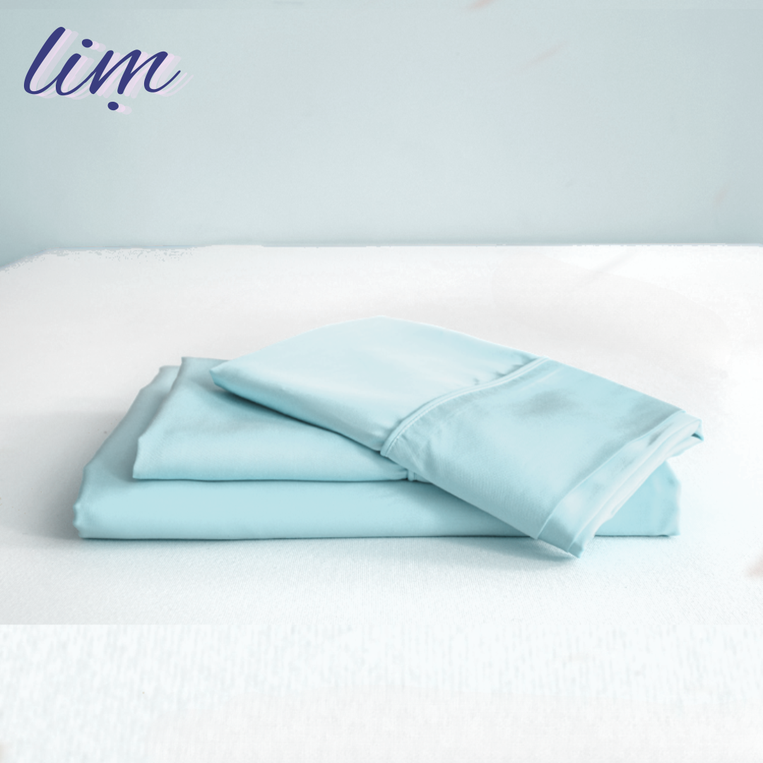 Vỏ Gối Nằm Vỏ Gối Ôm Sợi Tre Cao Cấp P Home™️ Xuất Mỹ Xanh Nhạt Light Blue