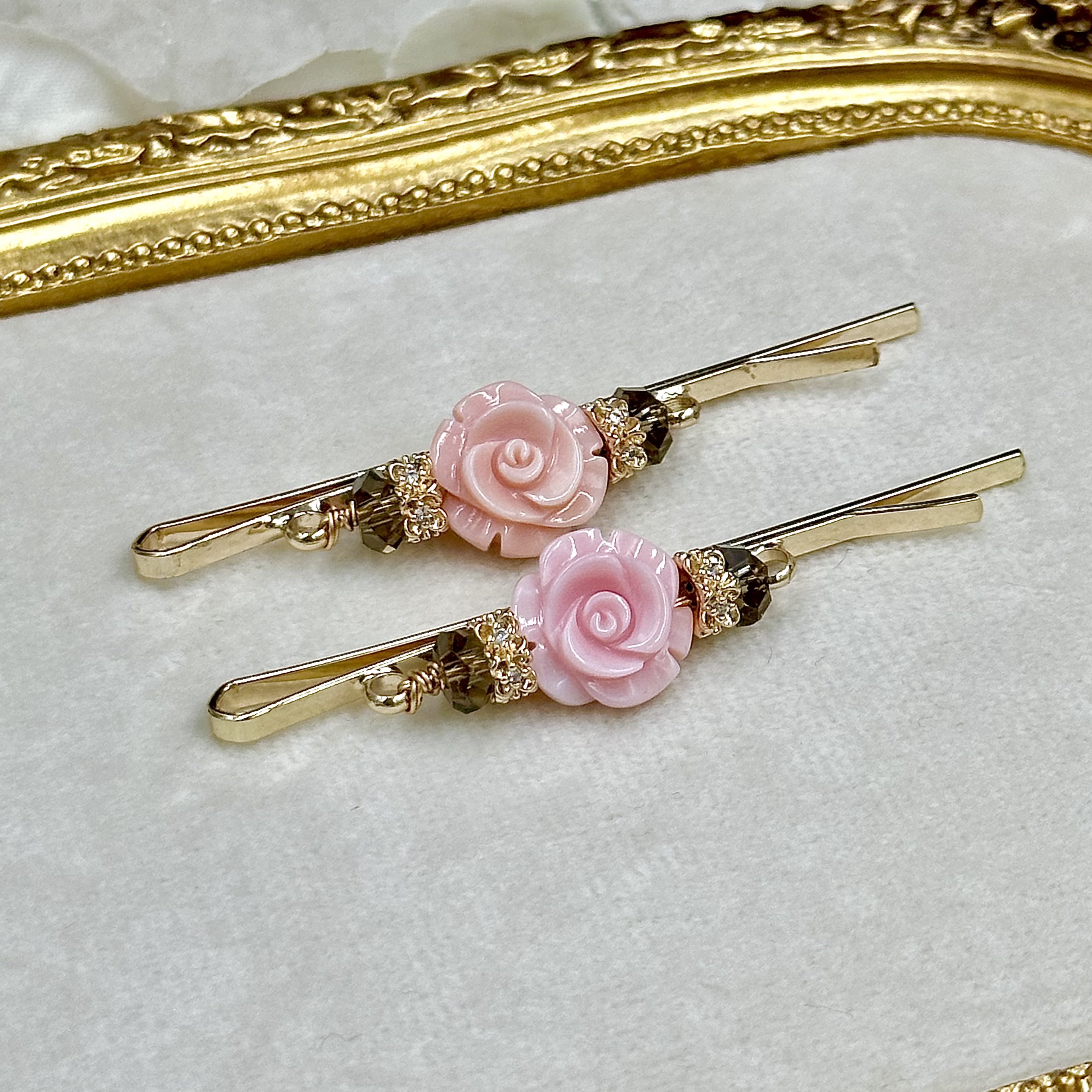 Cài tóc singapore đá thạch anh, mã não, obsidian, thạch ngọc trang sức quý phái hairpin quà tặng bà, mẹ và bạn gái