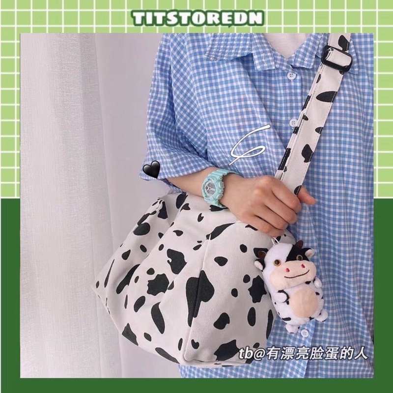 Túi Trống Bò Sữa Size Nhỏ Ulzzang
