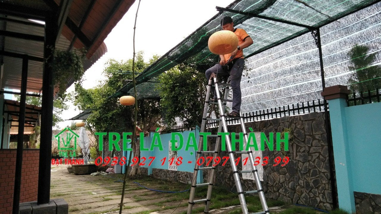 Đèn bí ngô tre đan 2 lớp giá xưởng 0797113399