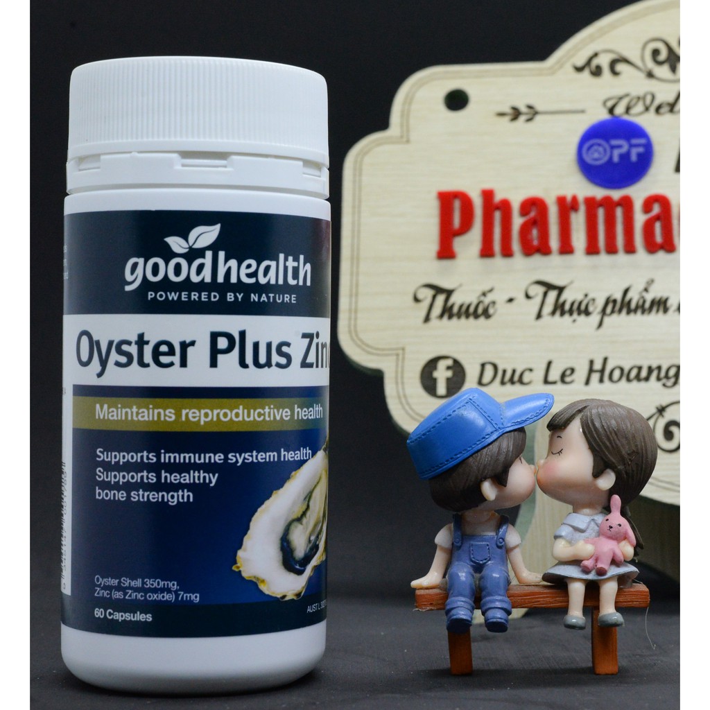 Tinh Chất Hàu [Úc] Oyster Plus - Tăng Cường Sinh Lực Nam - 60 Viên