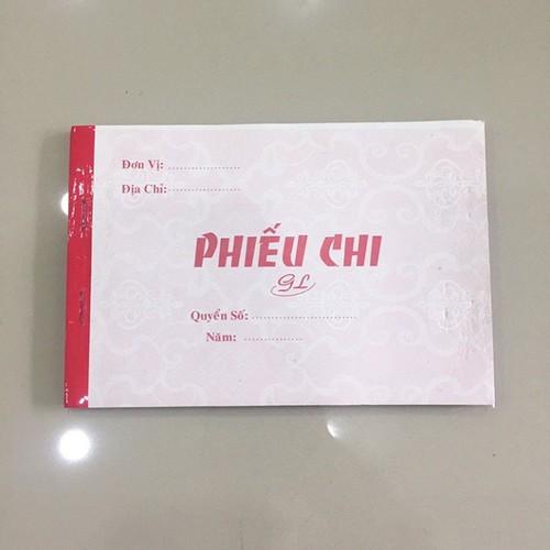 Combo 10 cuốn phiếu chi 2 liên - 13 x 19cm