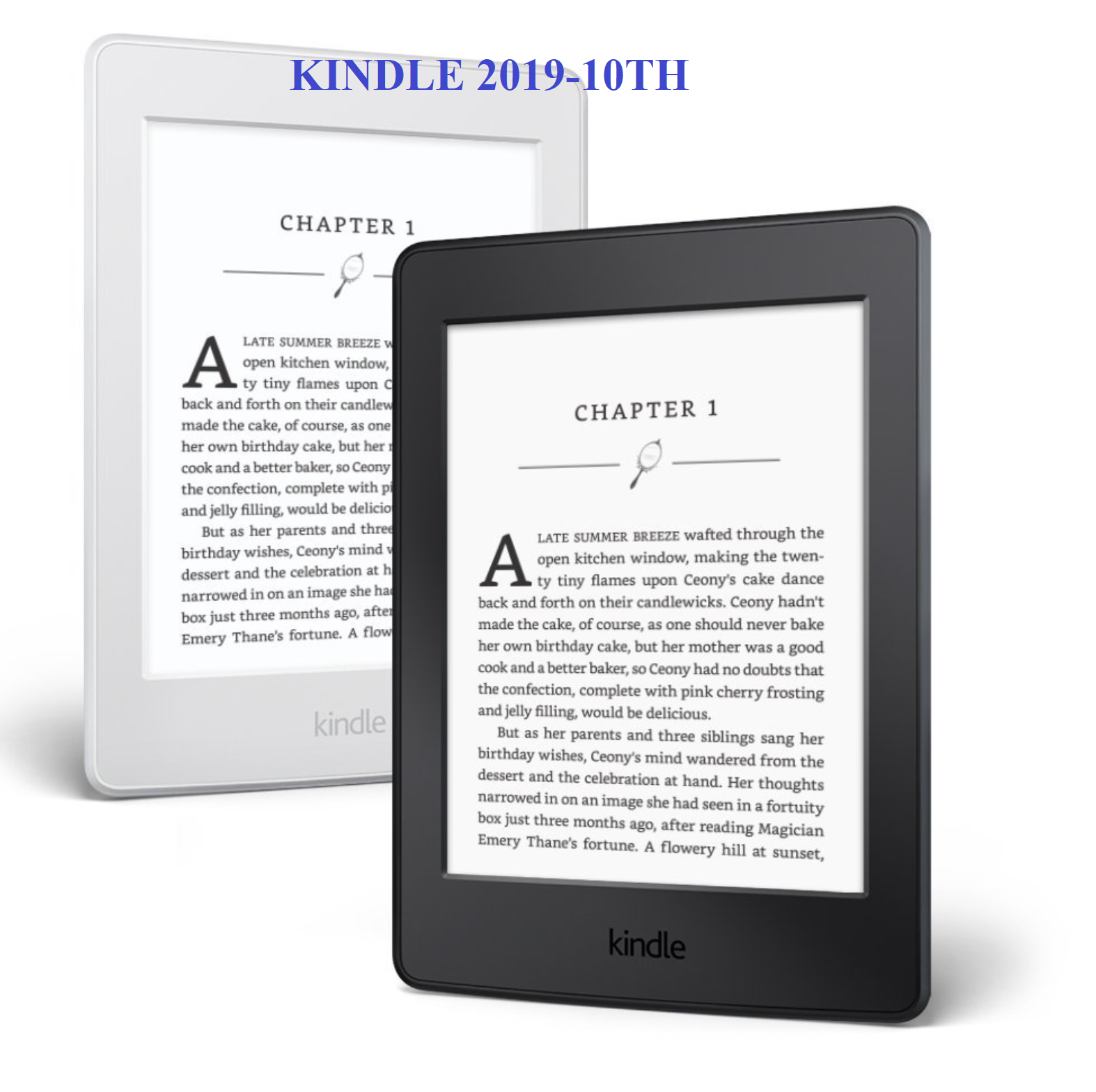 Newest Amazon Kindle Book Reader [Free Leather Case, E-Book Library, 12 Months Warranty] - 2