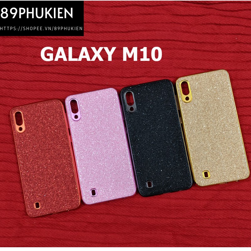 Ốp lưng dẻo kim tuyến Samsung Galaxy M10