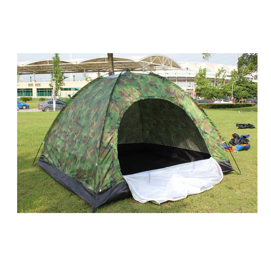 Lều Cắm Trại Tự Bung Chống Nước Cỡ Lớn Cho 4-6 người