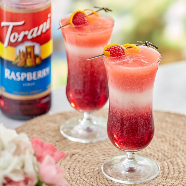 Torani classic siro pha chế vị phúc bồn tử raspberry syrup 150ml mỹ