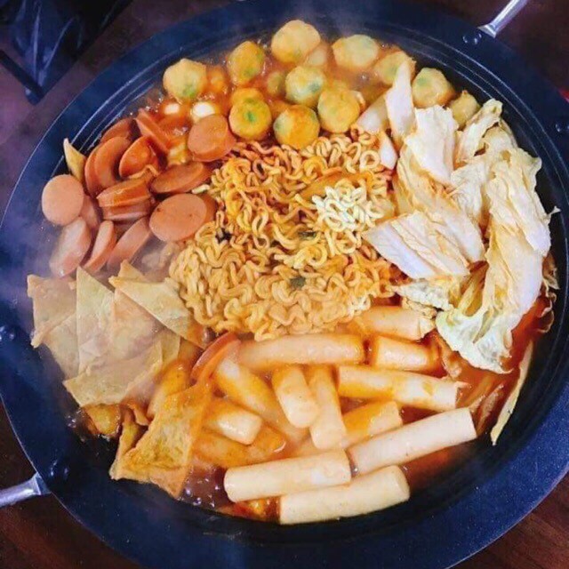 Sét Lẩu Tokbokki Mix Sẵn 300Gr (Ship Hỏa Tốc Hcm)