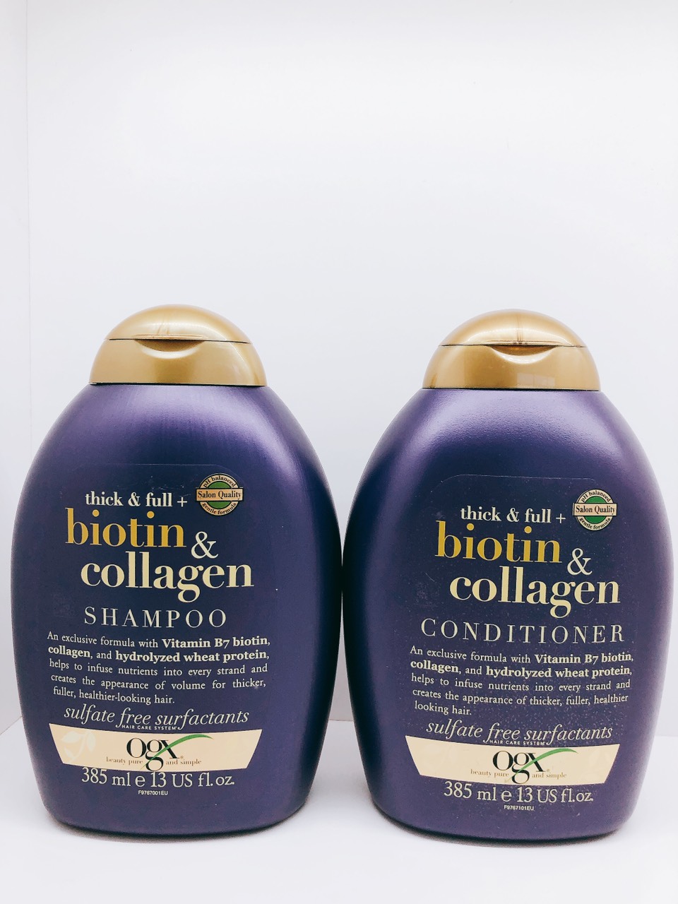 Dầu gội xả Biotin Collagen 385ml - Hàng xách tay Đức