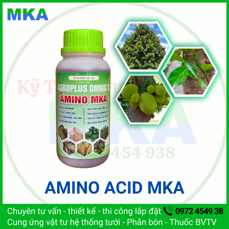Phân bón Amino MKA amino acid 30 Mekongagri