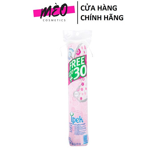 Bông tẩy trang ipek 3 loại 150 miếng-130 miếng-80 miếng.
