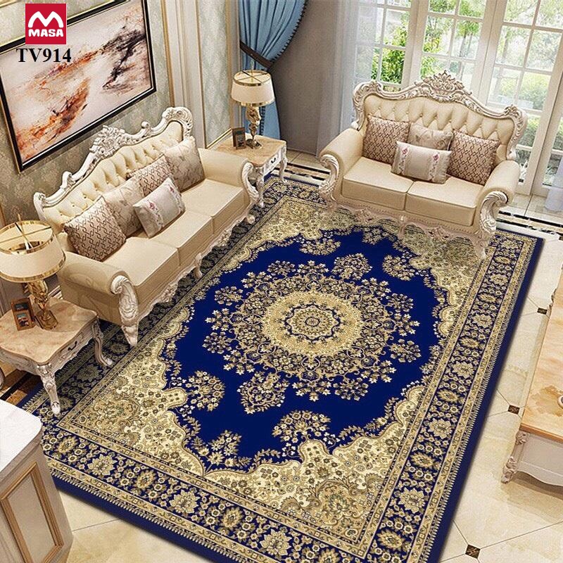 Thảm trải sàn Sofa sang trọng hiện đại trang trí phòng khách Bali in 3D Nhung nỉ lì cao cấp BL09 - Khối tròn vàng Thảm Trang trí, Thảm trải sàn, Thảm sofa, thảm phòng khách, Tham trang trí, Thảm Trải, Thảm Lông,Thảm Bali