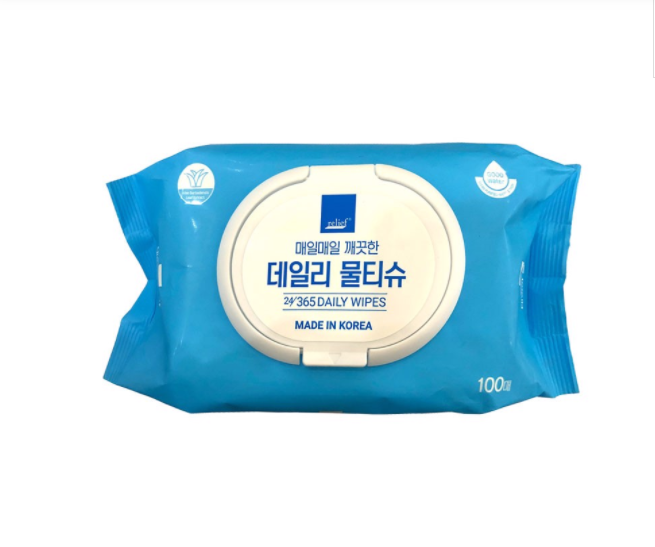 Khăn ướt hàn quốc relief 100 tờ