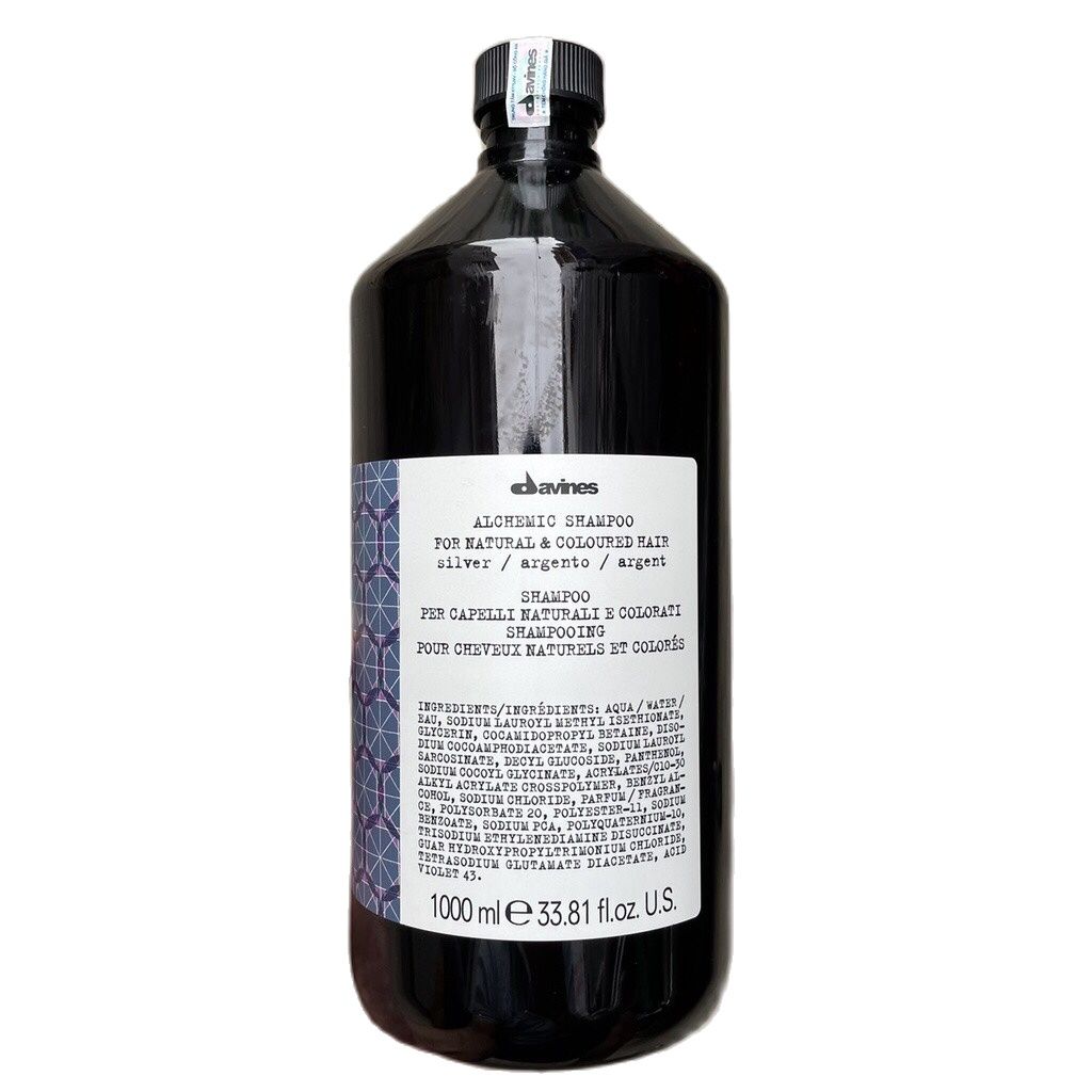 🇮🇹Davines🇮🇹 Dầu gội cho tóc nhuộm sáng Davines Alchemic Silver Shampoo 1000ml