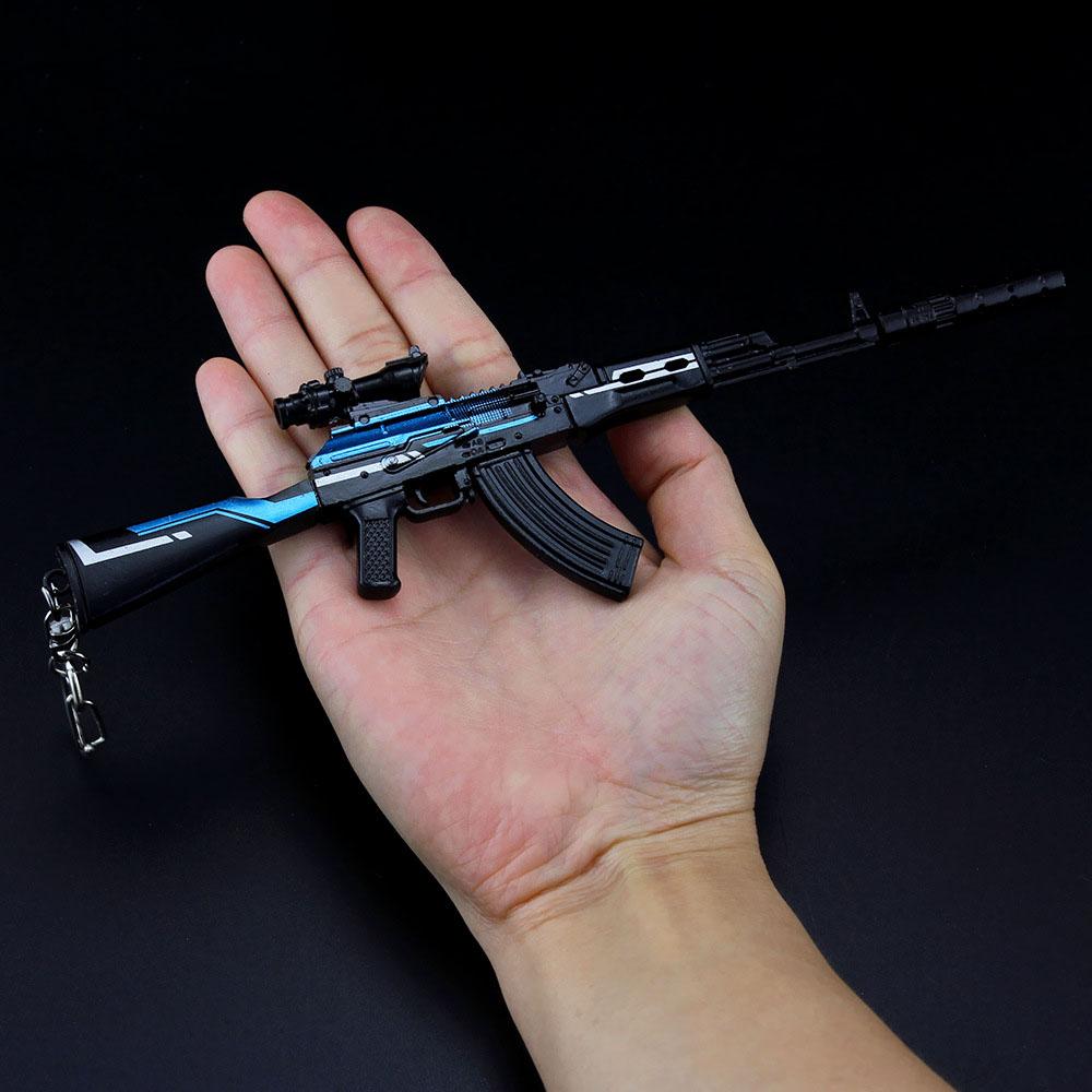 Móc khóa khẩu akm skin blue 3 trong pubg