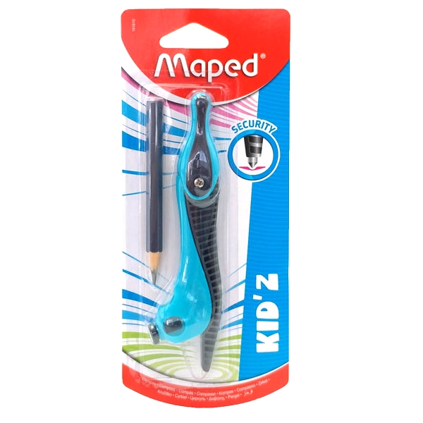 Compa maped kid 191610 - màu xanh da trời