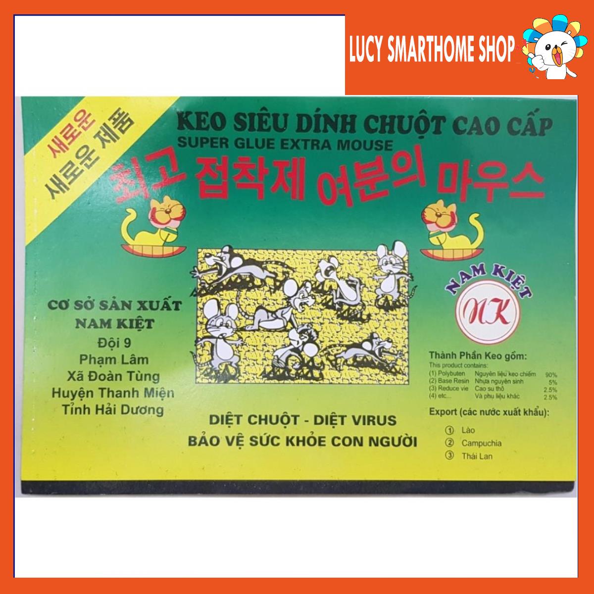 [HCM]Bộ 5 cái Keo dính chuột Nam Kiệt (5 cái)
