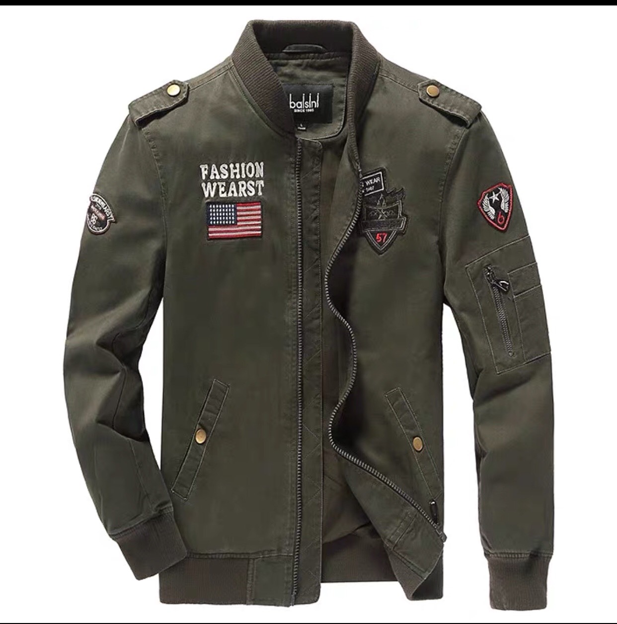 [HCM]Áo Khoác Nam Cao Cấp ( Kaki ) Hàng Hiệu Chuẩn Thiết Kế Triệu Người Mê Cho Anh Em Việt BB65