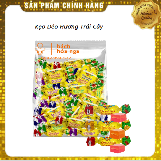Kẹo thạch trái cây "Chú Muỗi Dũng Cảm" gói 1kg