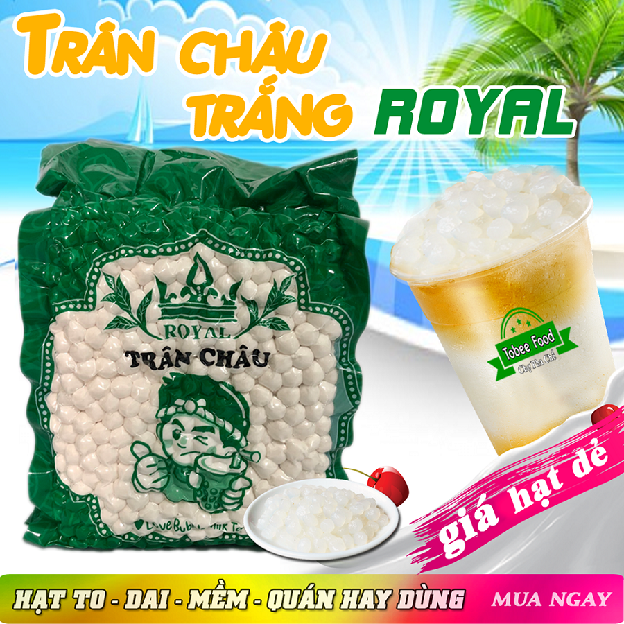 Trân châu Ngon, Topping cho trà sữa - Trân Châu Royal 2kg