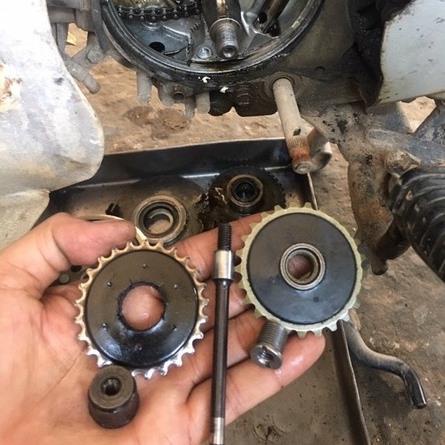 Bánh bơm nhớt xe máy handtool hàng độc