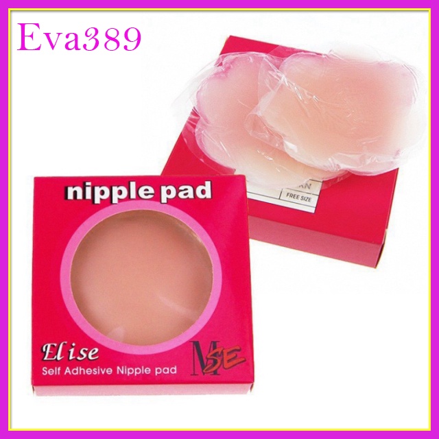 Dán ngực Silicon - Hộp 1 đôi miếng dán ngực Niple siêu đẹp - Miếng dán ngực