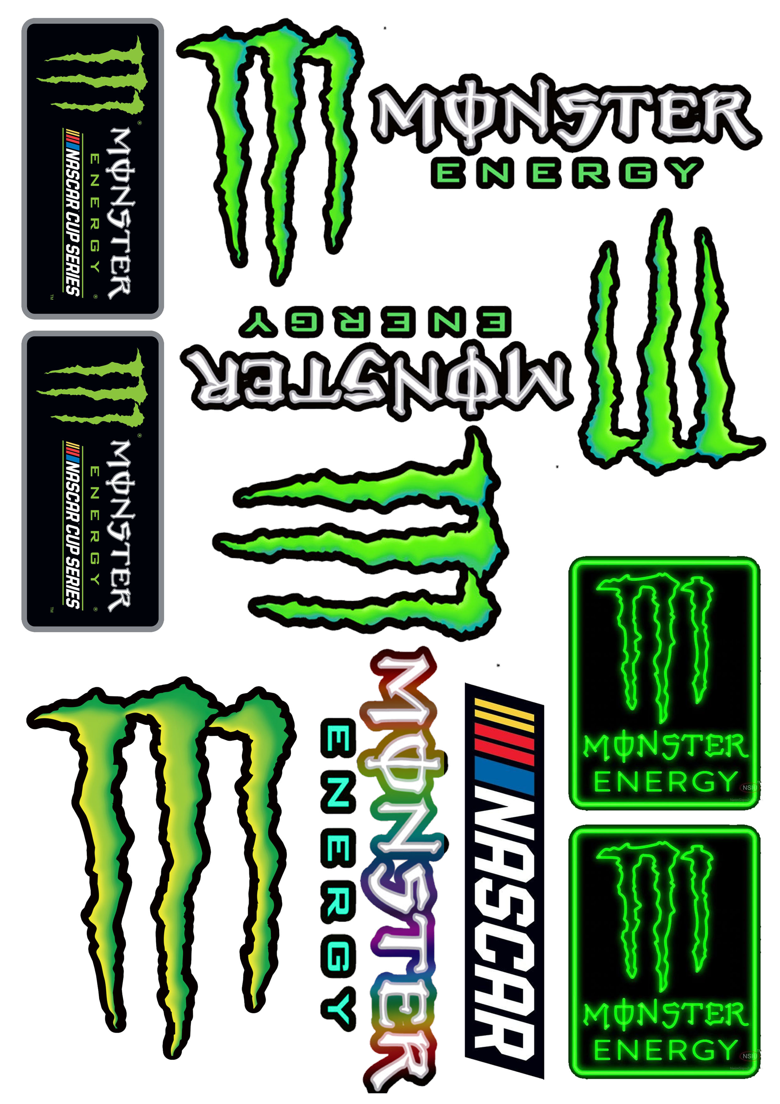 TEM TẤM CẢNH BÁO MONSTER 2 VIP IN UV CAO CẤP  CHỐNG NƯỚC CHỐNG BAY MÀU CHỐNG ẨM MỐC CẮT SẴN DỄ SỬ DỤNG MANG LẠI VẺ ĐẸP CÁ TÍNH CHO XẾ YÊU