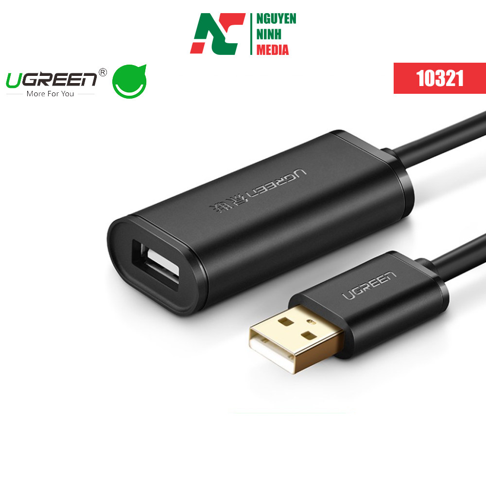 Cáp nối dài ugreen usb 2.0 10321 10 mét