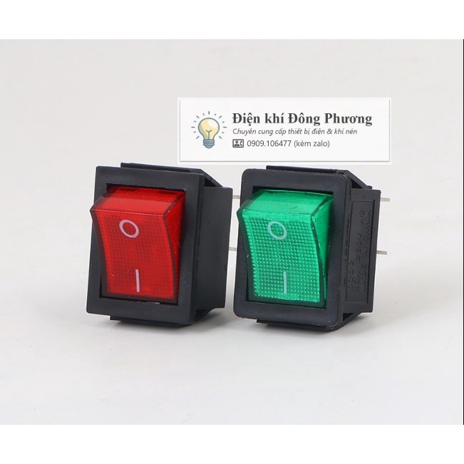 Công tắc bập bênh kcd4 16a/250v 4pin 31x25mm
