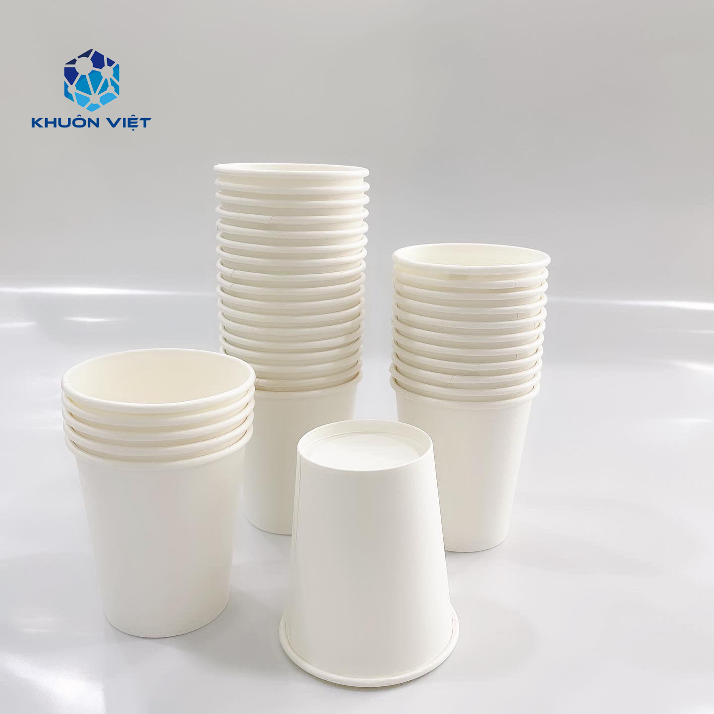 Ly giấy 6.5oz~192ml - lốc 50 ly giấy trơn