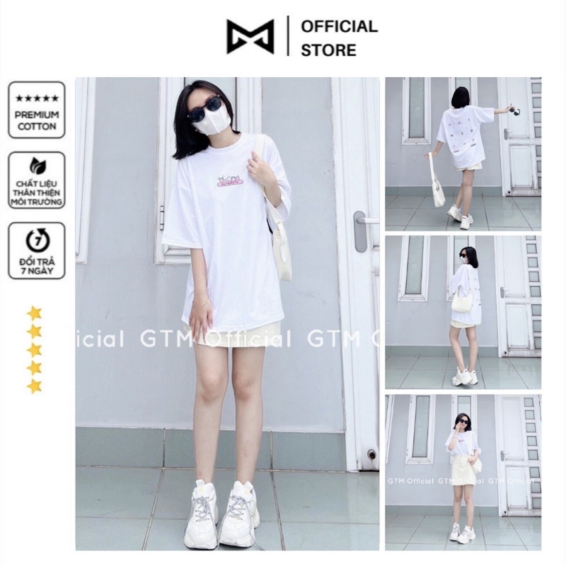 Áo thun tay lỡ Outerity Pixel icon Tee 116W form rộng Unisex, áo phông nam nữ phong cách Ulzzang