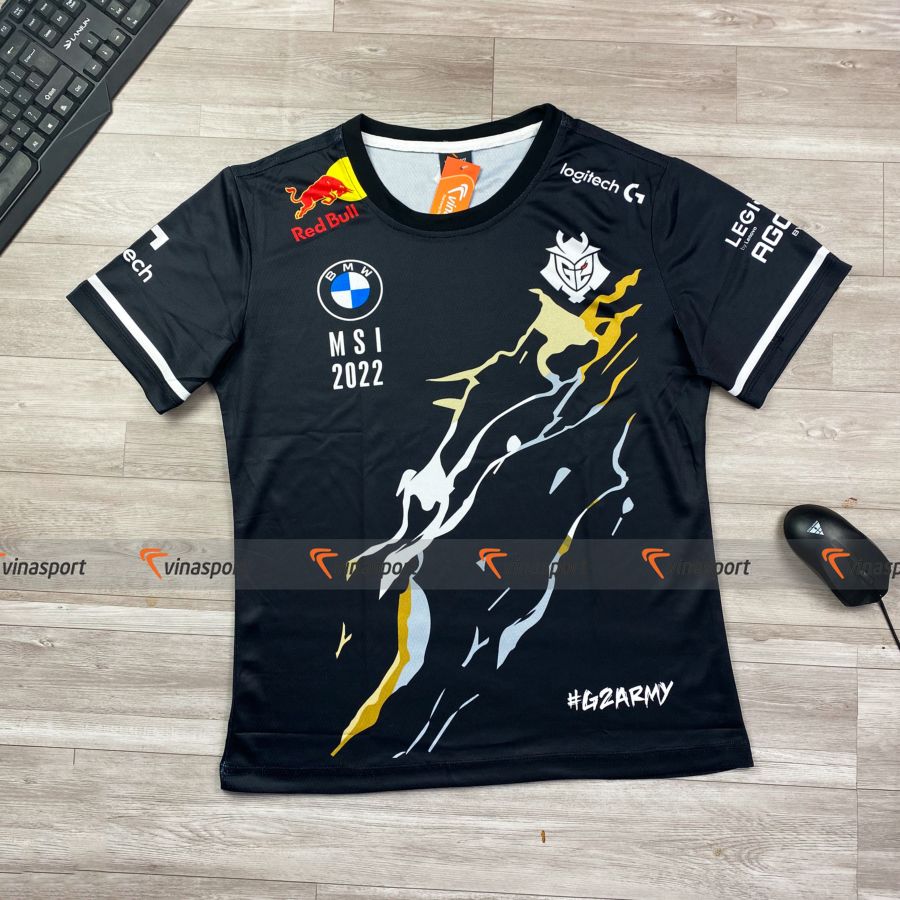 Áo thun game thi đấu Esports G2 Worlds 2022