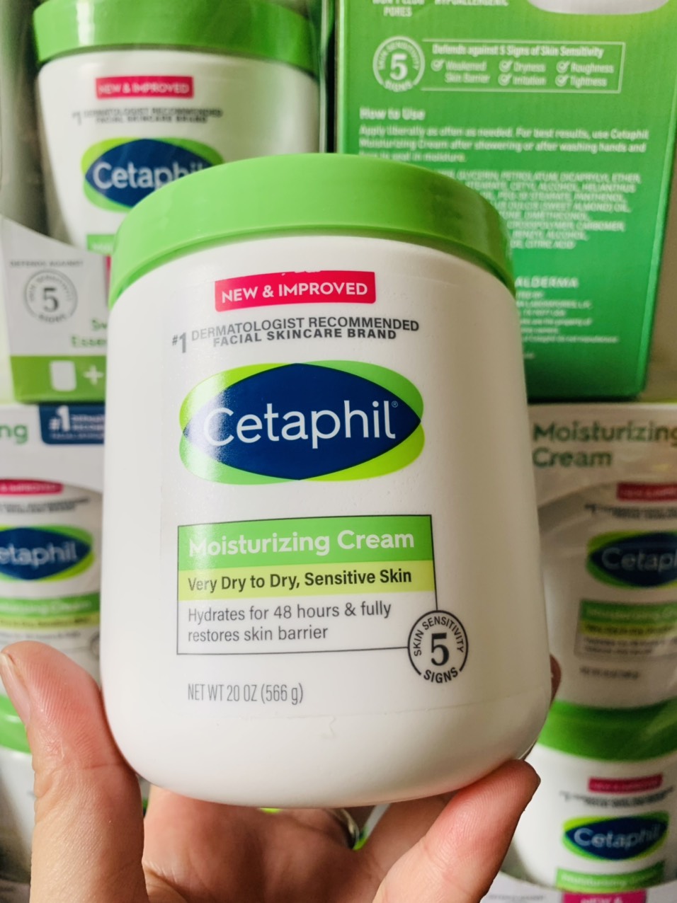 [HCM]KEM DƯỠNG ẨM ĐA NĂNG CETAPHIL  566G - CANADA