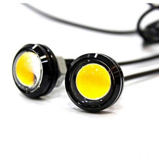BÓNG LED MẮT DIỀU HÂU 18mm - 23mm (LED CÚC ÁO) Siêu Sáng Làm Xi Nhan, Đèn Demi Cho Xe Máy, Ô Tô (Giá 1 Đôi)