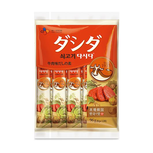 Hạt nêm vị bò dashida hàn quốc gói 96g