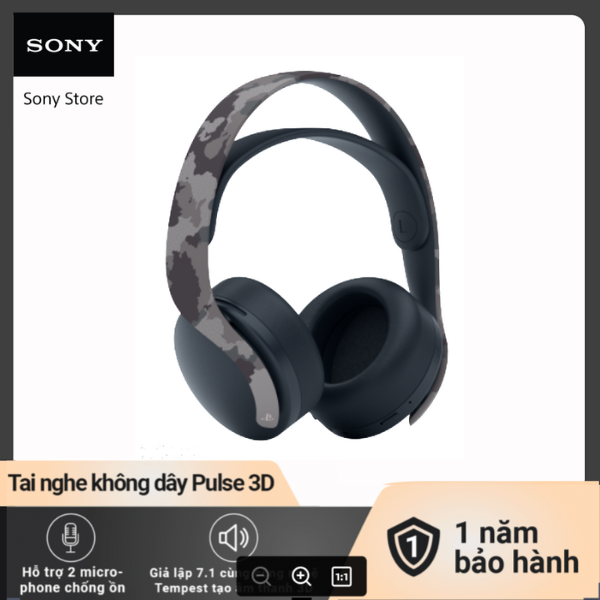 Tai nghe không dây sony playstation 5 ps5 pulse 3d