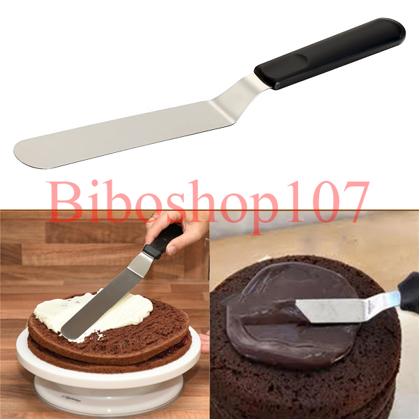 Dao chà láng cong cán nhựa 25cm