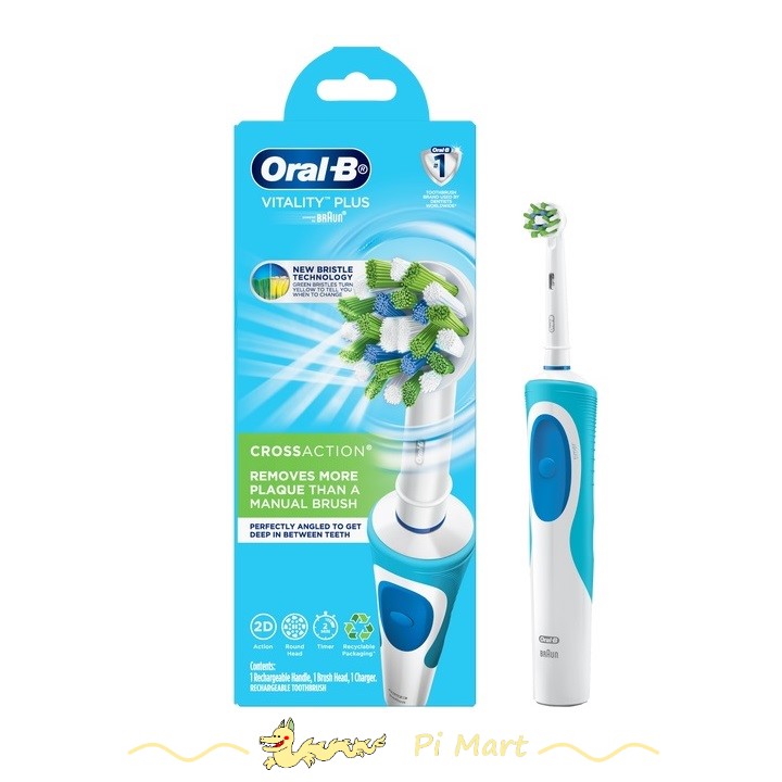 Bàn chải điện Oral-B Vitality Cross Action Toothbrush Úc