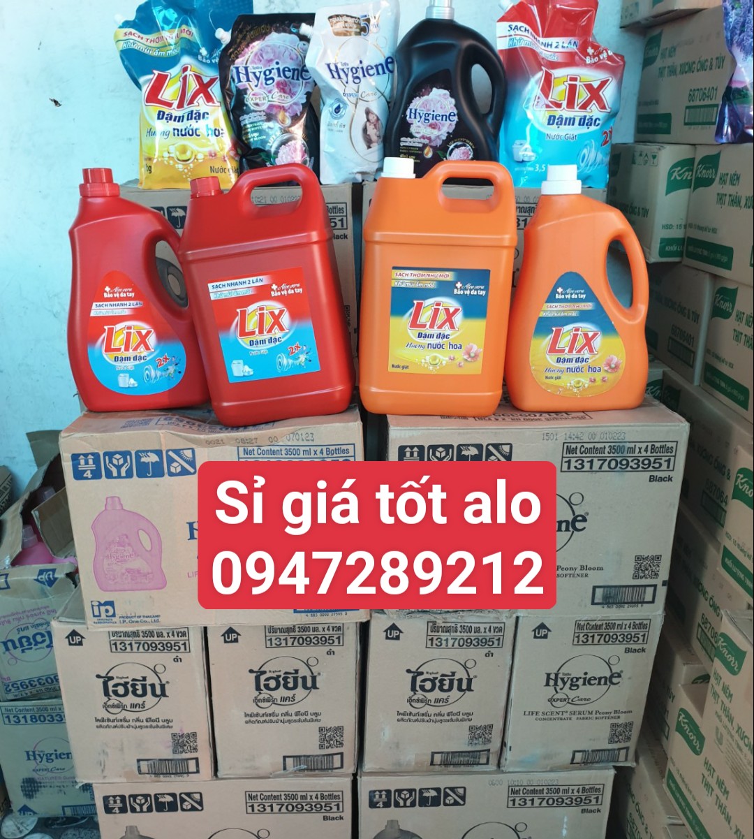 Nước giặt đậm đặc hương nước hoa can 9kg