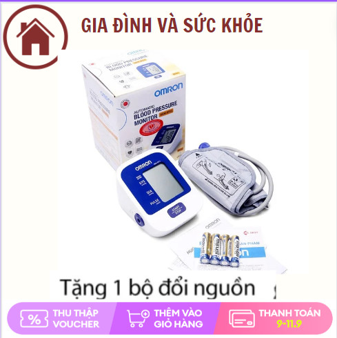 Loại tốt - máy đo huyết áp omron máy tự động - đo chuẩn xác - huyết áp điện tử cao cấp công nghệ tự động thông minh - người cao tuổi dễ sử dụng - máy đo huyết áp điện tử đeo tay . bảo hành chu đáo