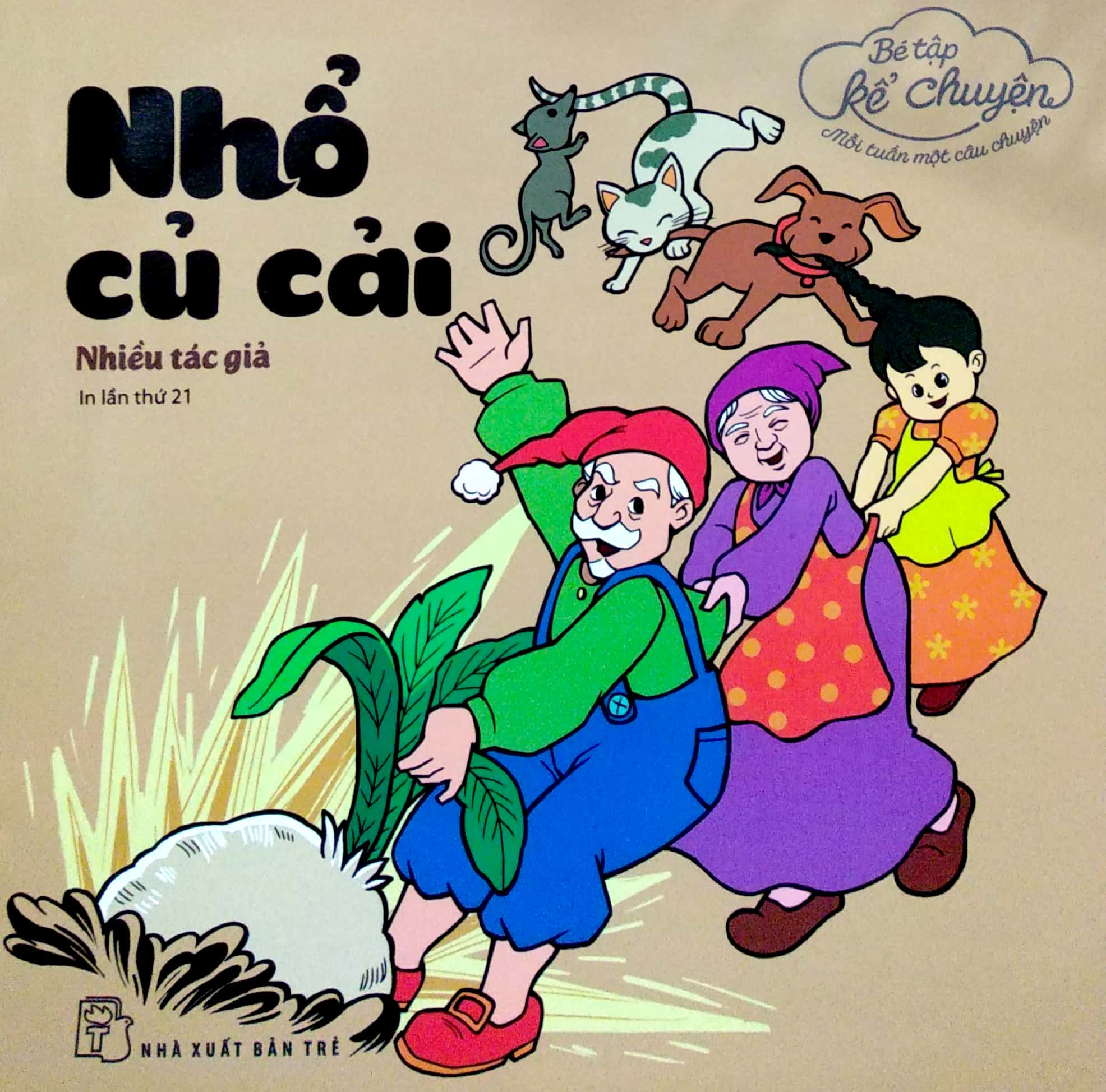Fahasa - bé tập kể chuyện - nhổ củ cải