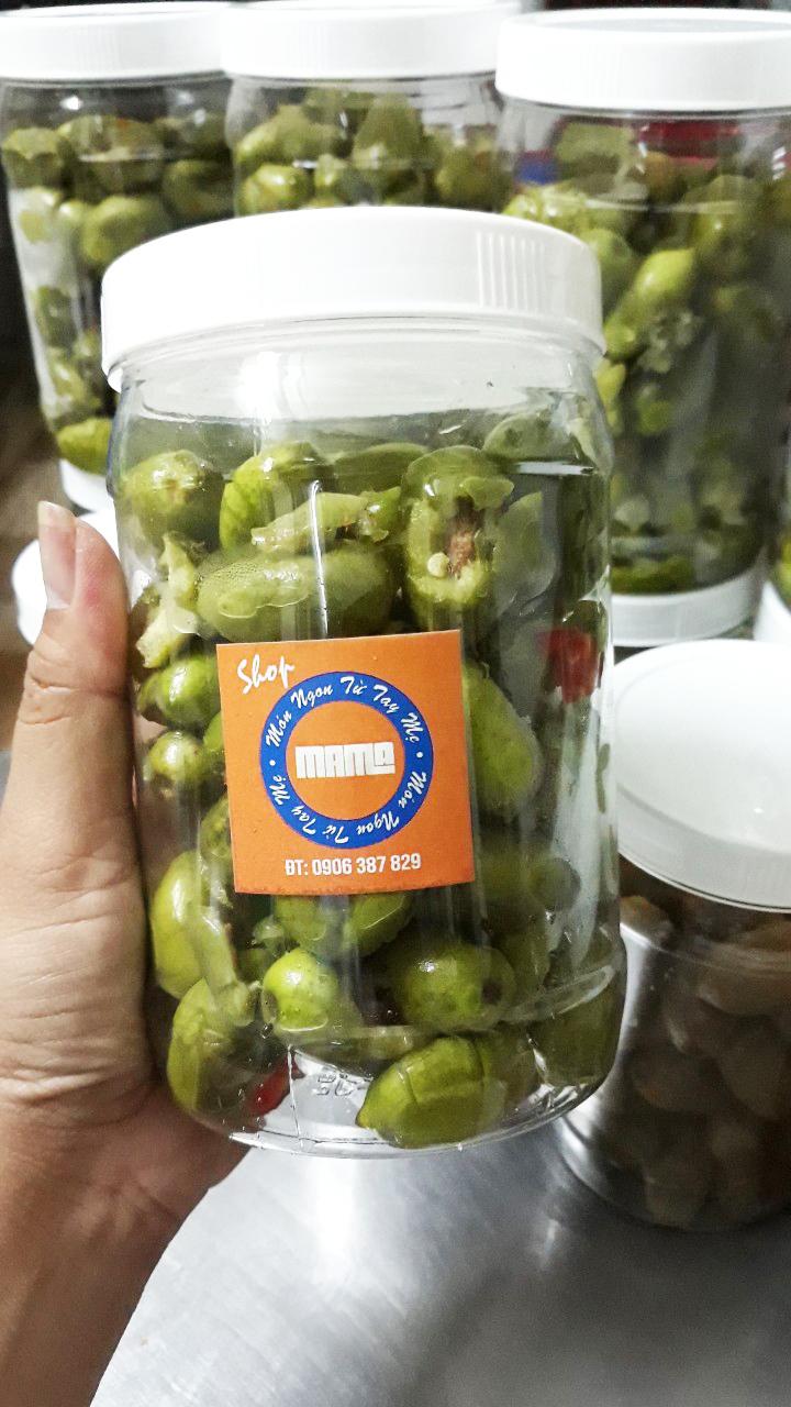 Hộp 500gr Cà na đập lắc muối ớt thơm ngon hấp dẫn - Food by Mama