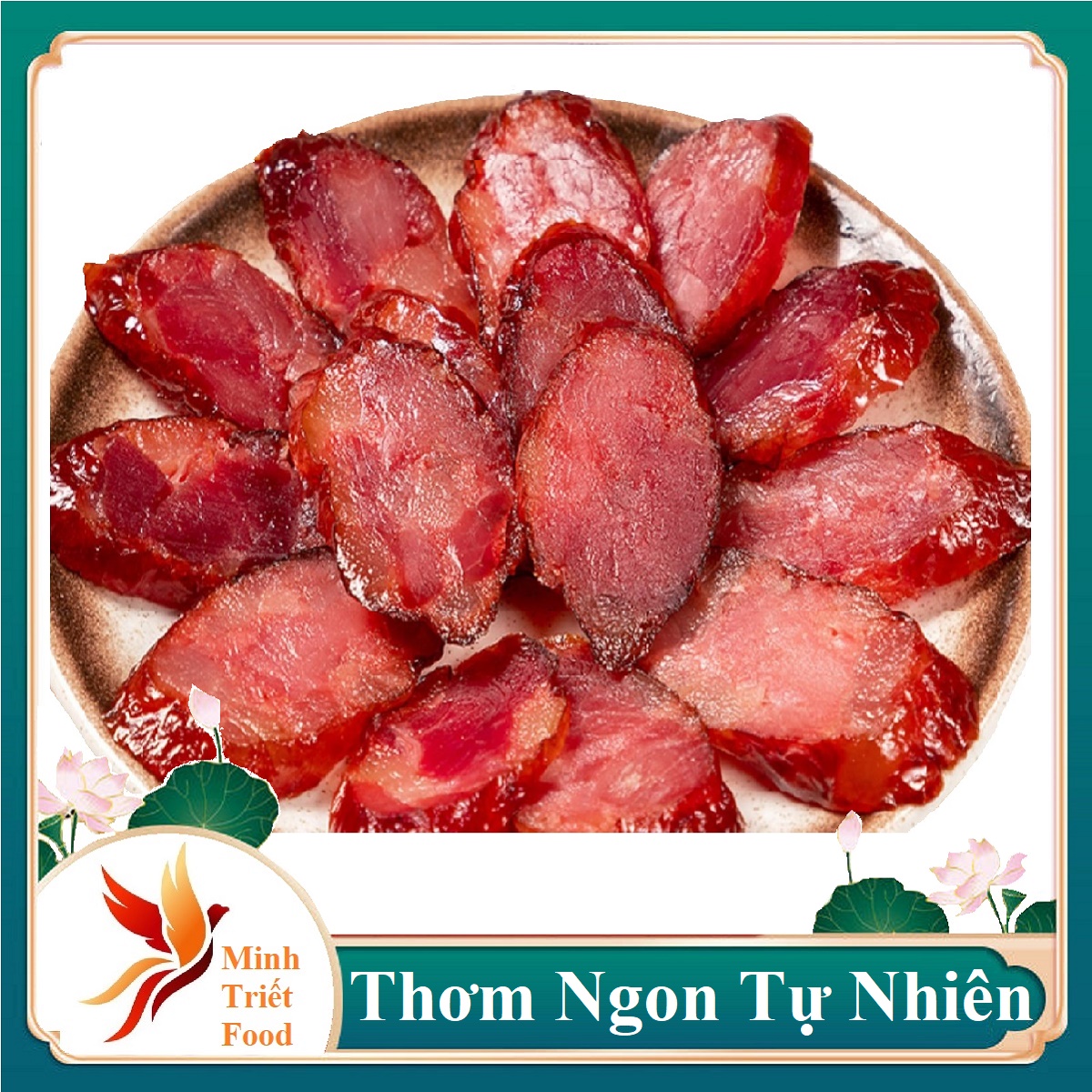LẠP XƯỞNG ngon đặc sản MINH TRIẾT loại 500GR-lạp xưởng rất ngon, thịt dai dai, thơm tự nhiên chứ không bở