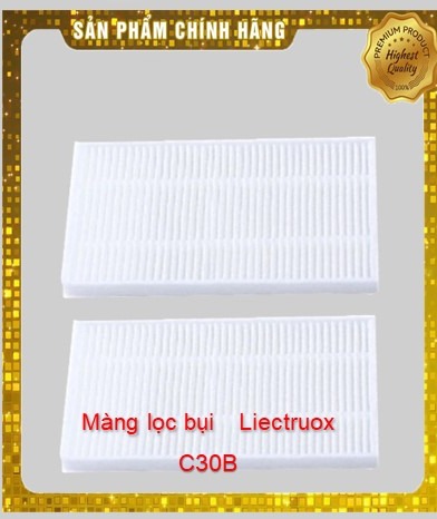 Màng lọc bụi Hepa chính hãng robot hút bụi lau nhà Liectroux C30B