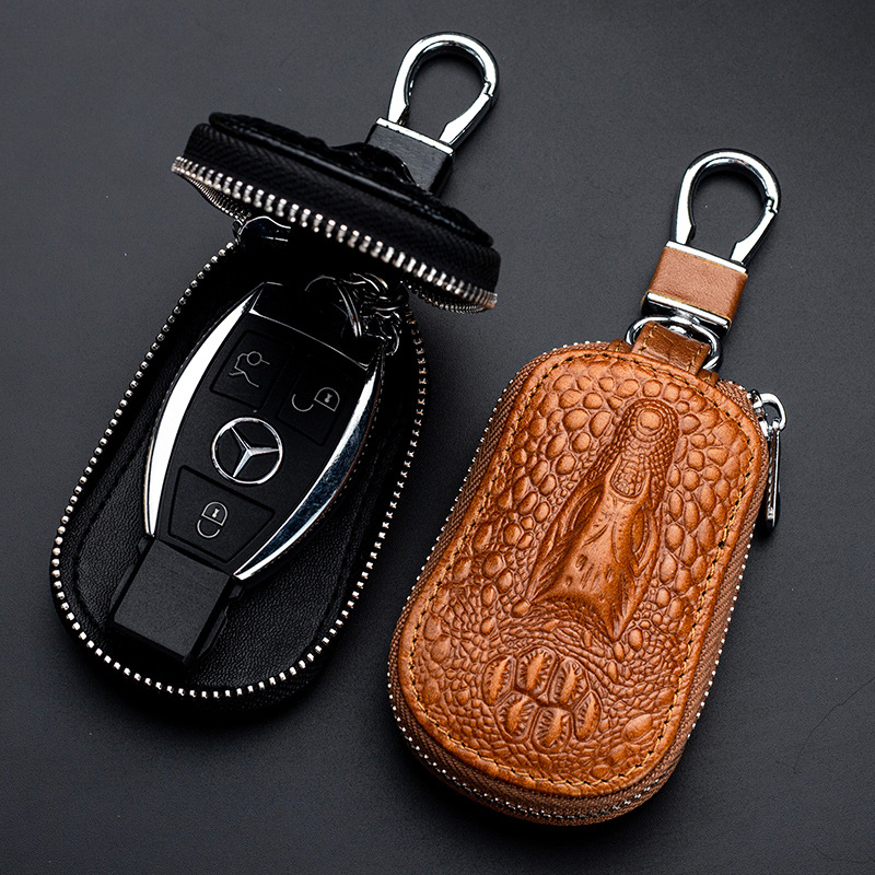 Móc khoá vi da bọc khoá xe hơi và smartkey xe mấy