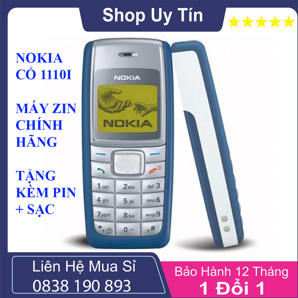 Điện thoại nokia 1110i zin + chính hãng