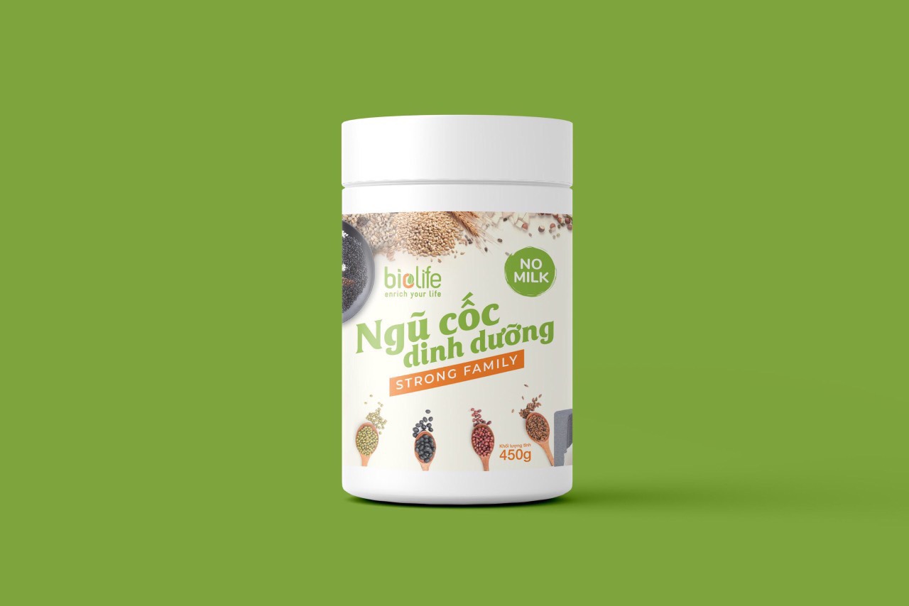 Bột Ngũ Cốc Strong Family từ 26 loại hạt mầm