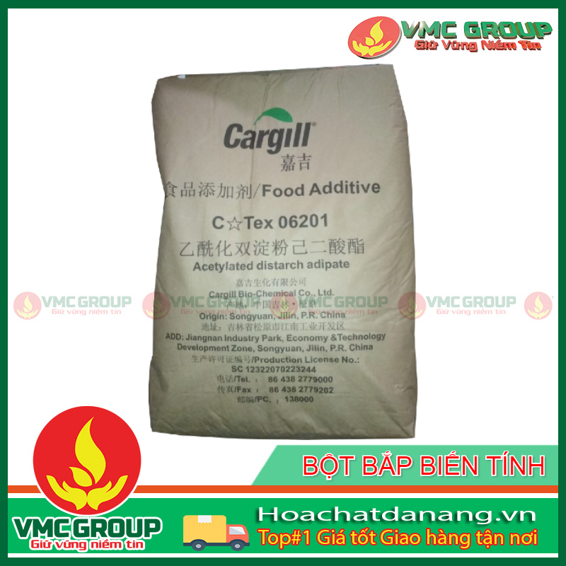 BAO 25KG BỘT BẮP BIẾN TÍNH CARGILL