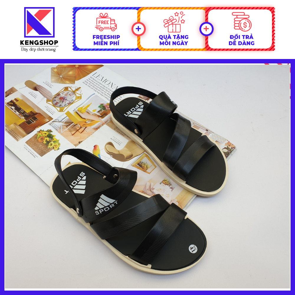 [HCM]Sandal siêu bền mang đi học, đi chơi, đi làm không thấm nước, có thể mang 2 kiểu dép và sandal